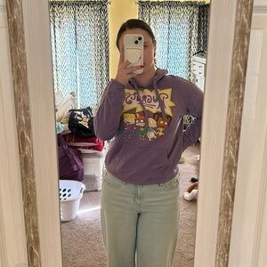RUGRATS purple sweatshirt